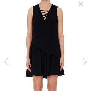 Opening Ceremony Black Sleeveless Ruffle Dress 6